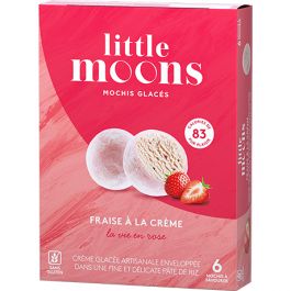 Aardbeien en Roomijs Mochi