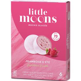 Frambozenroomijs Mochi
