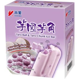 IJslolly Taro Boba met Taro Stukjes